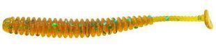Силикон Reins Aji Adder Shad 2" 565 Motor oil green flake 15 шт