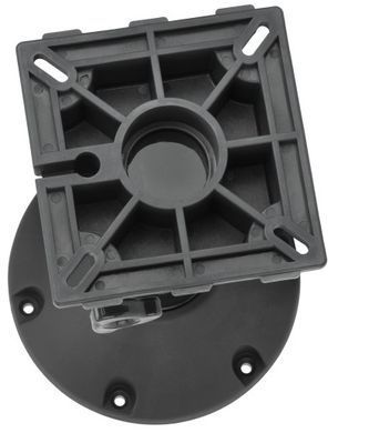 Стойка для сиденья фиксированной высоты, плоское основание Socket Pedestal (Flat Base) 610mm (MA 777-3)