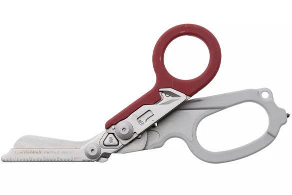 Ножницы Leatherman Raptor Rescue Garnet, utility чехол (833482)