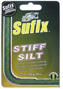 Шнур Sufix Stiff Silt 20 m 15 lb green (DS1VC0304PsA2S)