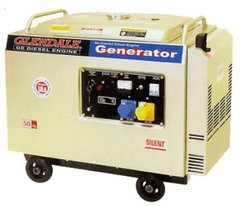 Генератор дизельный Glendale DP6500SLE/3 автозапуск