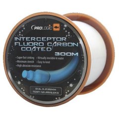 Флюорокарбон Prologic Interceptor Fluoro Carbon Coated 300 m 12 lbs 5.9 kg 0.286 mm белый (1846.02.95)
