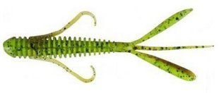 Силикон Keitech Hog Impact 3" 401 Green Pumpkin / Chartreuse (1551.03.23)