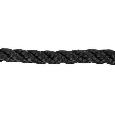 Веревка Polyester 3 strand rope 8 мм 30 м черная