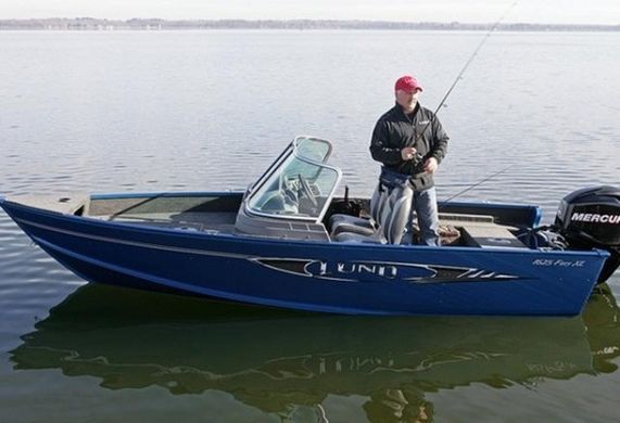 Алюминиевая лодка Lund 1625 Fury XL Sport, Mercury F40ELPT