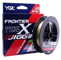 Шнур YGK Frontier Braid Cord X8 for Jigging 200 m #0.8 14 lb/6.35 kg (FS0630495)